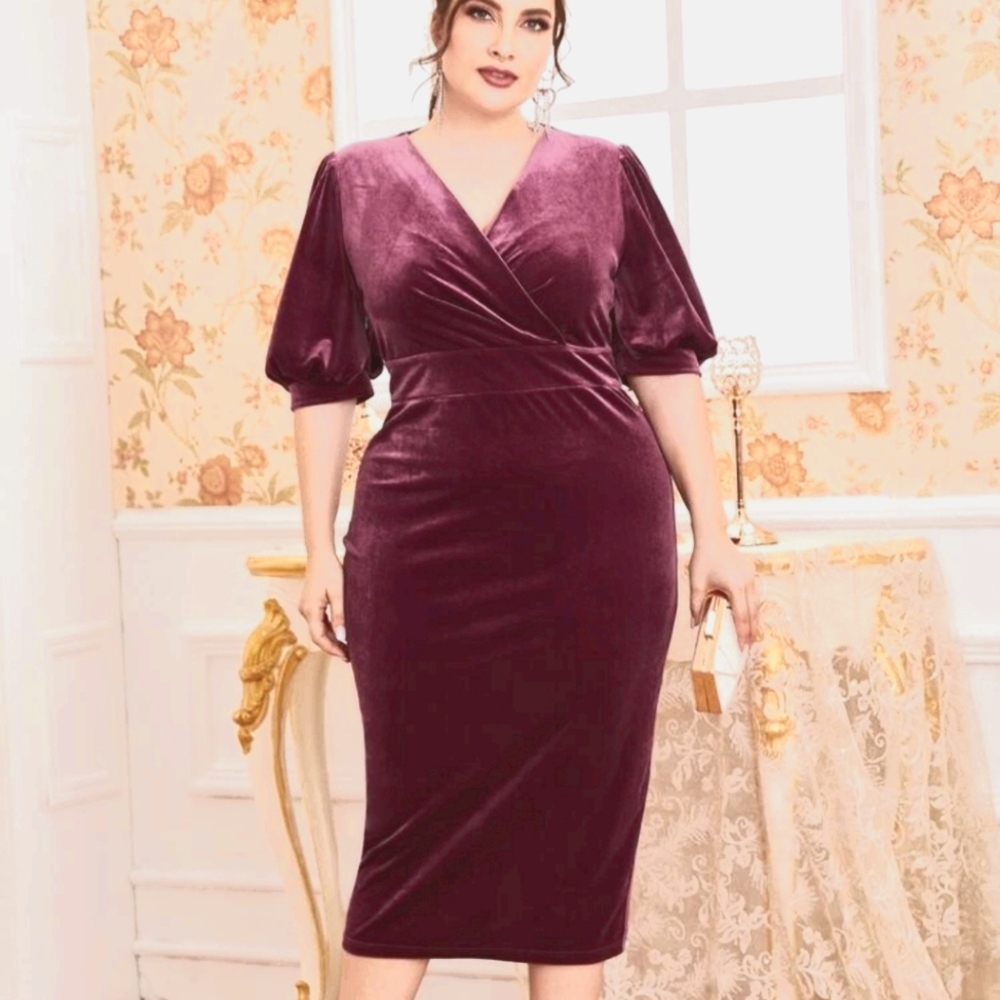 Bundle of 3 Shein MidiDresses NWOT Size 1x(14)